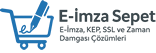 E-İmza Sepet | E-İmza, KEP, SSL ve Zaman Damgası Çözümleri